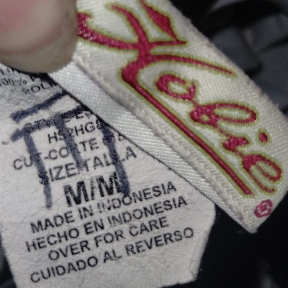 💯Hobie cherries tankini top navy blue red white size med - Picture 2 of 3